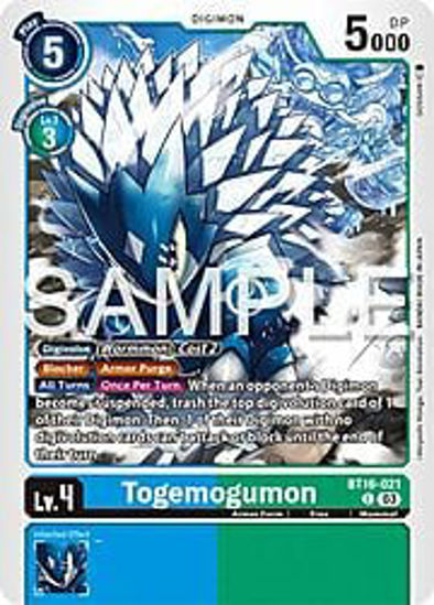 Togemogumon - BT16-021 - Common Foil