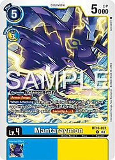 Mantaraymon - BT16-022 - Common Foil