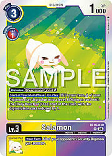 Salamon - BT16-030 - Rare Foil