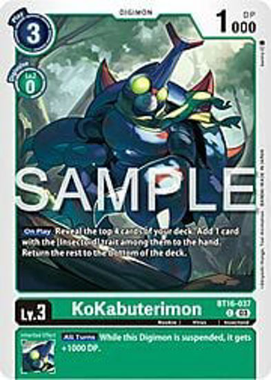 KoKabuterimon - BT16-037 - Common Foil