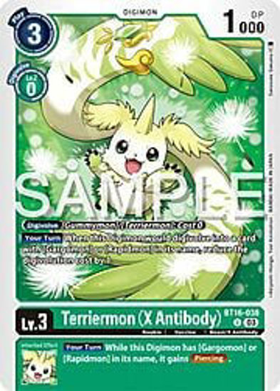 Terriermon (X Antibody) - BT16-038 - Uncommon