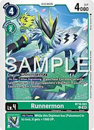 Runnermon - BT16-043 - Common Foil