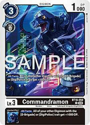 Commandramon - BT16-050 - Common Foil