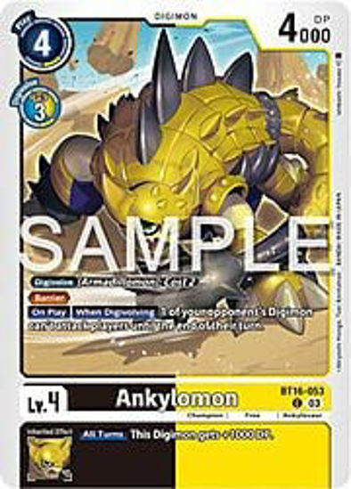 Ankylomon - BT16-053 - Common Foil