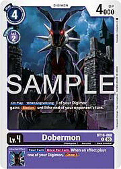 Dobermon - BT16-068 - Common Foil