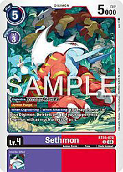 Sethmon - BT16-070 - Common Foil