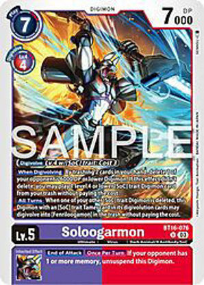 Soloogarmon - BT16-076 - Uncommon