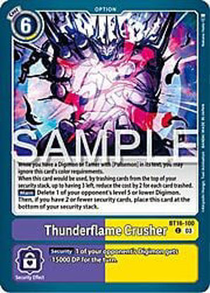 Thunderflame Crusher - BT16-100 - Common Foil