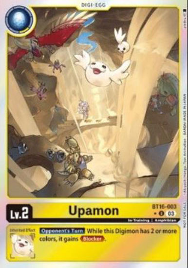 Upamon - BT16-003 (Alternate Art) - Uncommon