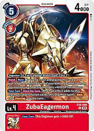 ZubaEagermon - EX6-008 - Common Foil