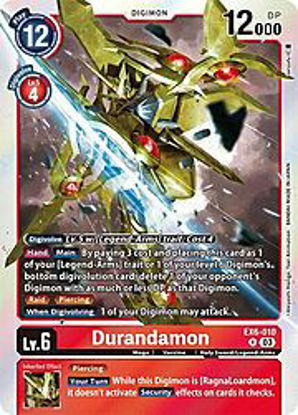 Durandamon - EX6-010 - Rare Foil