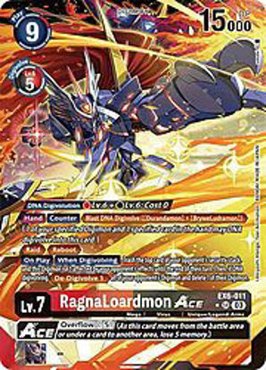 RagnaLoardmon Ace (Alternate Art) - EX6-011a - Super Rare Foil