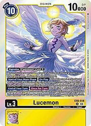 Lucemon - EX6-018 - Rare Foil