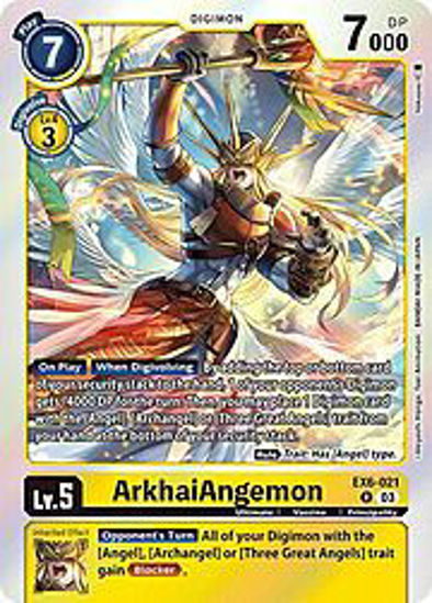 ArkhaiAngemon - EX6-021 - Rare Foil