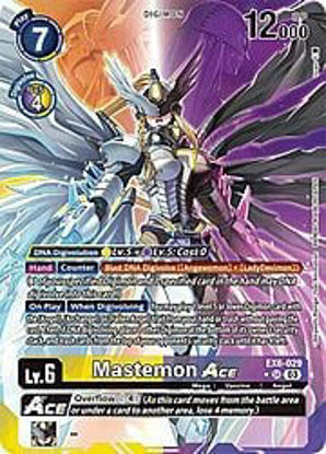 Mastemon Ace (Alternate Art) - EX6-029a - Super Rare Foil