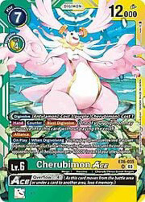 Cherubimon Ace - EX6-035 - Super Rare Foil