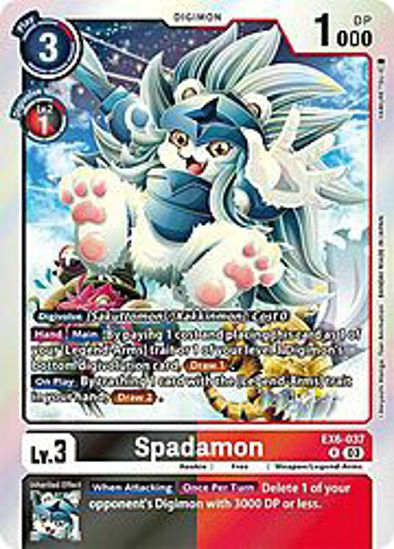 Spadamon - EX6-037 - Rare Foil