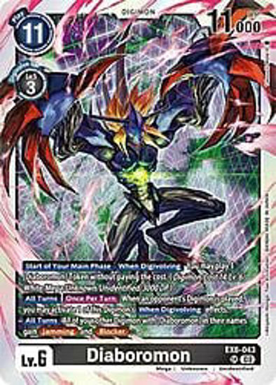 Diaboromon - EX6-043 - Super Rare Foil