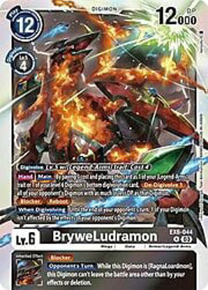 BryweLudramon - EX6-044 - Rare Foil