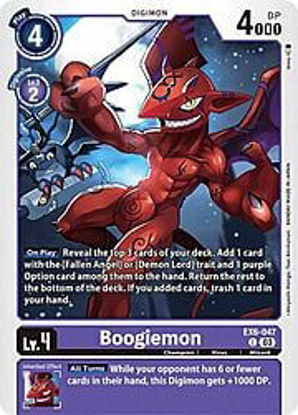 Boogiemon - EX6-047 - Common Foil