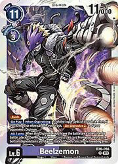 Beelzemon - EX6-056 - Rare Foil