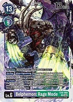 Belphemon: Rage Mode - EX6-060 - Rare Foil