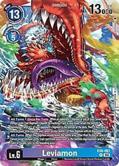 Leviamon - EX6-061 - Rare Foil