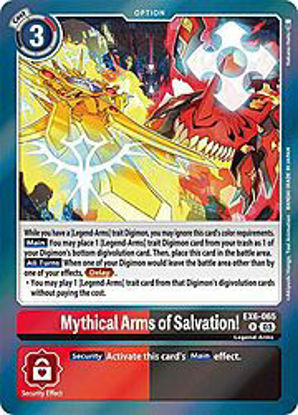 Mythical Arms of Salvation! - EX6-065 - Rare Foil