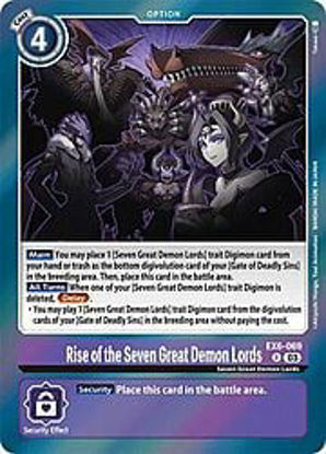 Rise of the Seven Great Demon Lords - EX6-069 - Rare Foil