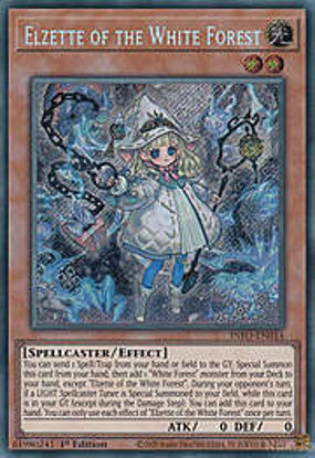 Elzette of the White Forest - INFO-EN014 - Secret Rare 1st Edition