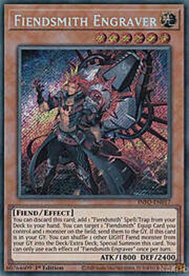 Fiendsmith Engraver - INFO-EN017 - Secret Rare 1st Edition