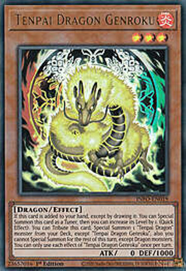 Tenpai Dragon Genroku - INFO-EN019 - Ultra Rare 1st Edition