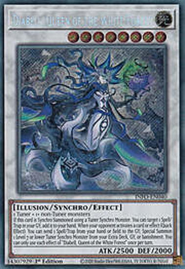 Diabell, Queen of the White Forest - INFO-EN040 - Secret Rare 1st Edition