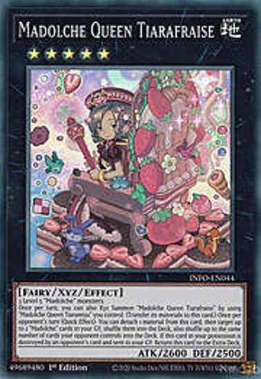 Madolche Queen Tiarafraise - INFO-EN044 - Super Rare 1st Edition