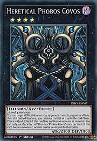 Heretical Phobos Covos - INFO-EN045 - Super Rare 1st Edition