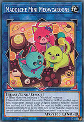 Madolche Mini Meowcaroons - INFO-EN050 - Common 1st Edition