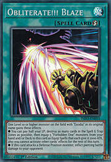 Obliterate!!! Blaze - INFO-EN055 - Super Rare 1st Edition