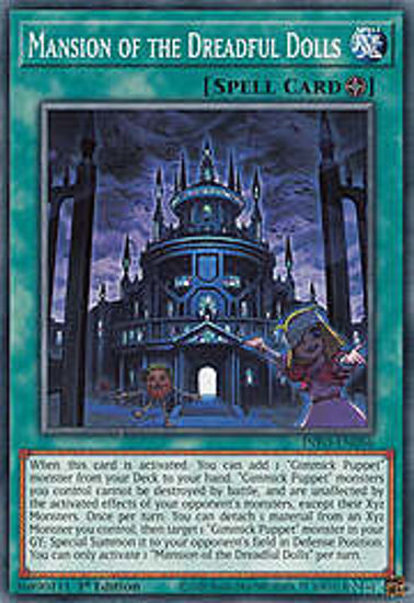 Mansion of the Dreadful Dolls - INFO-EN056 - Common 1st Edition