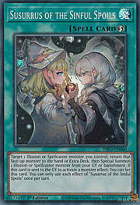 Susurrus of the Sinful Spoils - INFO-EN060 - Super Rare 1st Edition