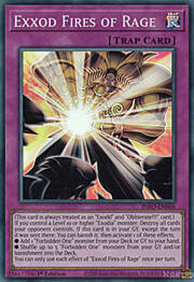 Exxod Fires of Rage - INFO-EN068 - Super Rare 1st Edition