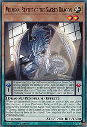 Vulmina, Statue of the Sacred Dragon - INFO-EN082 - Common 1st Edition