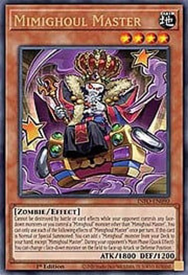 Mimighoul Master - INFO-EN090 - Ultra Rare 1st Edition