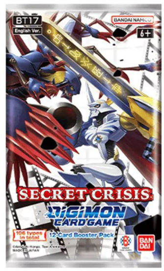 Digimon Card Game - Secret Crisis Booster Pack BT-17