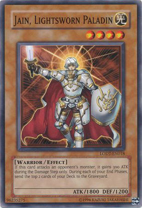 Jain, Lightsworn Paladin - LODT-EN018 - Common Unlimited