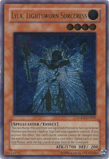 Lyla, Lightsworn Sorceress - LODT-EN019 - Ultimate Rare Unlimited