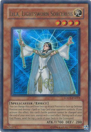 Lyla, Lightsworn Sorceress - LODT-EN019 - Ultra Rare Unlimited