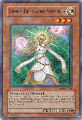 Lumina, Lightsworn Summoner - LODT-EN021 - Rare Unlimited