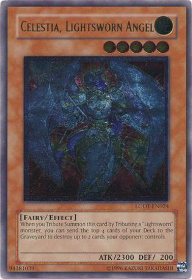 Celestia, Lightsworn Angel - LODT-EN024 - Ultimate Rare Unlimited