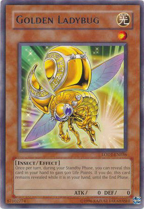 Golden Ladybug - LODT-EN036 - Rare Unlimited