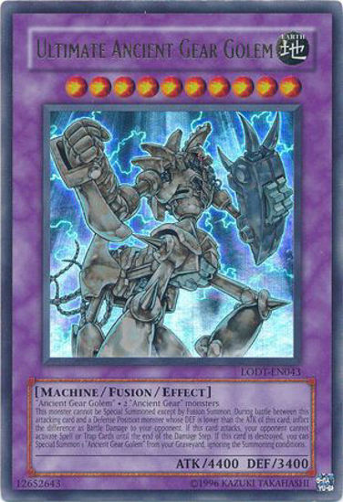 Ultimate Ancient Gear Golem - LODT-EN043 - Ultra Rare Unlimited